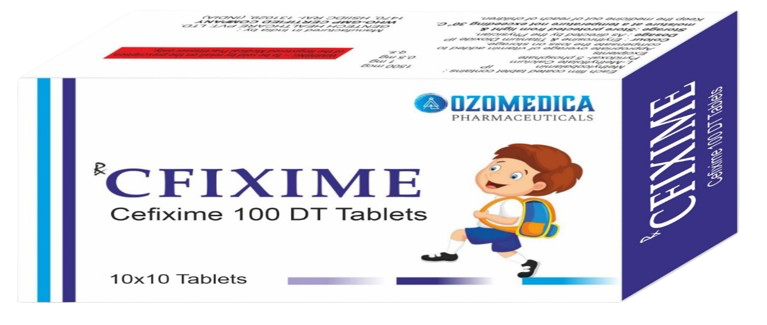 CEFIXIME 100mg/200mg (Cefixime Tablets IP 100mg & 200mg)
       